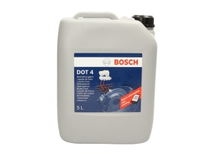 Гальмівна рідина BOSCH DOT4, 5 літрів