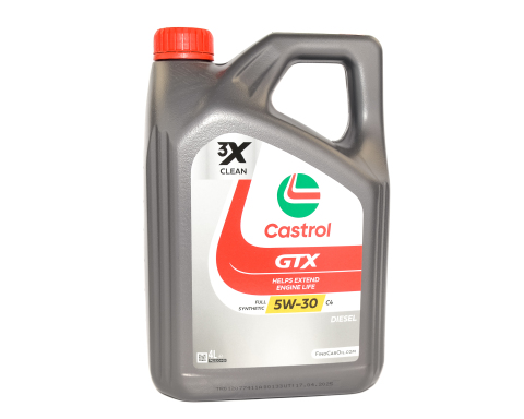 Моторна олива CASTROL GTX C4 5W-30, 4 літри Моторна олива CASTROL GTX C4 5W-30, 4 літри