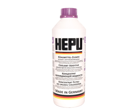 Антифриз HEPU G12 Plus (фіолетовий) концентрат, 1,5 літра