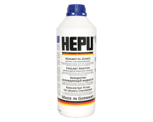 Антифриз HEPU G11 (синій) концентрат, 1,5 літра