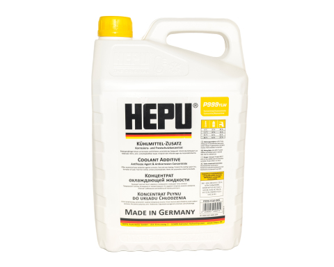 Антифриз HEPU G11 (жовтий), 5 літрів