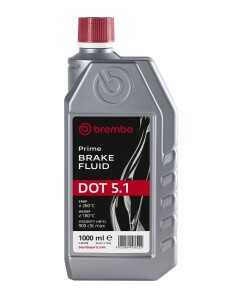 Гальмівна рідина BREMBO (DOT 5.1), 1 літр