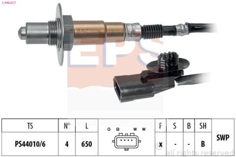 Кисневий датчик Renault Megane IV Grandtour (K9A/M/N_) 1.0 TCe 115 (K9MB, K9MW) 2021–
