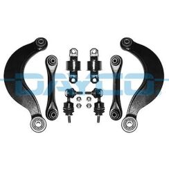 Комплект рычагов задней оси (4 рычаги + 2 сайлентблоки крепления) Ford Focus C-Max (DM2) 1.6 Ti 2004–2007, Transit V363 Автобус (FAD, FBD) 2.2 TDCi 4x4 2013–2018