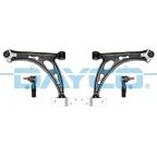 Комплект важелів передньої осі (2 важеля + 2 наконечники) Volkswagen Caddy III Мінівен 1.4–2.0 04–, Touran (1T1, 1T2) 1.4–2.0 03–