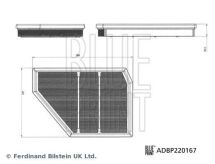 Повітряний фільтр лівий BMW X5 (G05, F95) M 2019–2023