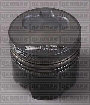 Поршень з кільцями та пальцем VW 1.9 TD (AAZ)
