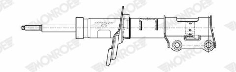 HYUNDAI Амортизатор передній правий i10 II (BA, IA) 1.0/1.2 13-