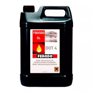 Гальмівна рідина FERODO (DOT 4), 5 літрів