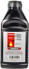 Тормозная жидкость FERODO DOT 4, 0.5 литра
