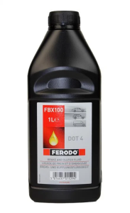 Гальмівна рідина FERODO DOT 4, 1 літр