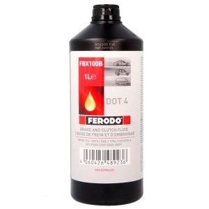 Гальмівна рідина FERODO DOT 4, 1 літр