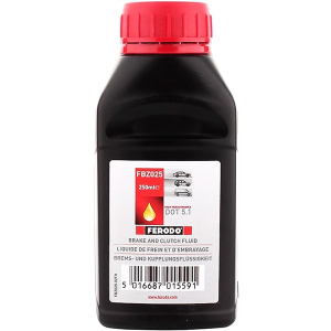 Гальмівна рідина FERODO DOT 5.1 BRAKE FLUID, 0,25 літра