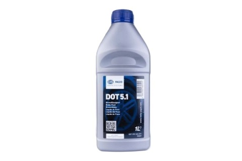 Гальмівна рідина HELLA PAGID DOT5.1, 1 літр Гальмівна рідина HELLA PAGID DOT5.1, 1 літр