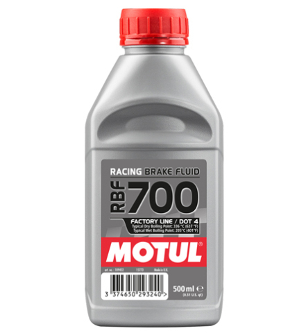 Гальмівна рідина MOTUL DOT4 RBF700 Factory Line, 0,5 літра Гальмівна рідина MOTUL DOT4 RBF700 Factory Line, 0,5 літра