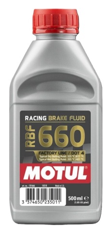 Гальмівна рідина MOTUL DOT4 RBF660 Factory Line, 0,5 літра Гальмівна рідина MOTUL DOT4 RBF660 Factory Line, 0,5 літра