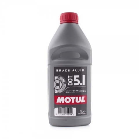 Гальмівна рідина MOTUL DOT5.1 Brake Fluid, 1 літр Гальмівна рідина MOTUL DOT5.1 Brake Fluid, 1 літр