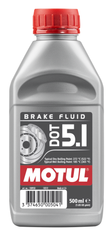 Гальмівна рідина MOTUL DOT5.1 Brake Fluid, 0,5 літра Гальмівна рідина MOTUL DOT5.1 Brake Fluid, 0,5 літра