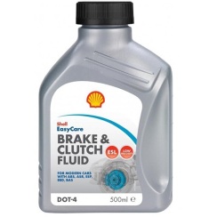Тормозная жидкость SHELL Brake Clutch fluid DOT4 ESL, 0,5 литра