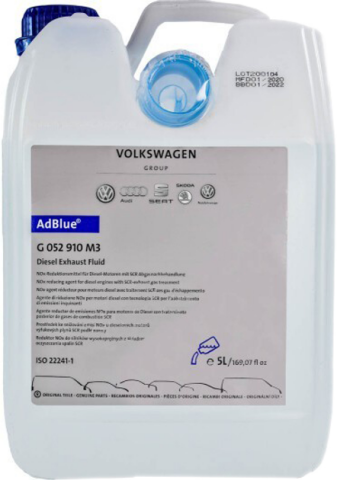 Рідина VAG AdBlue (сечовина), 5 літрів Рідина VAG AdBlue (сечовина), 5 літрів