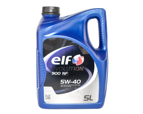Моторна олива ELF Evolution 900 NF 5W-40, 5 літрів Моторна олива ELF Evolution 900 NF 5W-40, 5 літрів