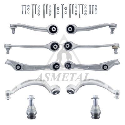 Комплект важелів підвіски (передньої) Audi A4/A6/Q5 1.8-4.2 07-18 (M14x1,5)