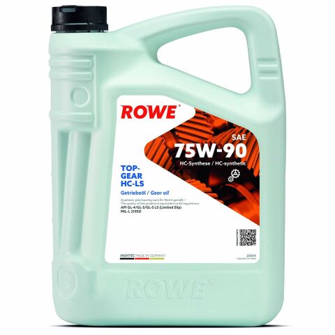 Олива 75W90 HIGHTEC TOPGEAR HC-LS (5L) (MIL-L 2105D) (API GL-4/GL-5/GL-5 LS)