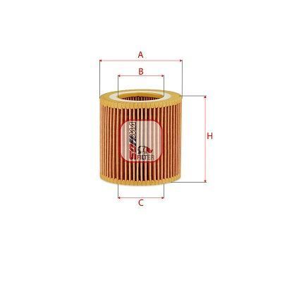Фильтр масляный BMW 2 (F22/F87)/3 (F30/F80)/4 (F33/F83) 3.0 S55/N55 14-20