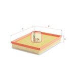 Фильтр воздушный BMW 2 (F23/F22/F87)/3 (F30/F80/F34/F31) 3.0i (N55) 12-