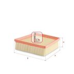 Фільтр повітряний Ford Transit Courier 1.0-1.6TDCi 14-