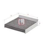 Фильтр салона BMW 7 (G11/G12) 16- ( угольный) Фильтр салона BMW 7 (G11/G12) 16- ( угольный)