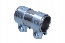 Соединитель 40/44.5x90 мм SS 1.4301 + MS clamp + 10.9 bolt + 10.9 nu