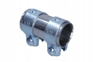З'єднувач 40/44.5x90 мм SS 1.4301 + MS clamp + 10.9 bolt + 10.9 nu