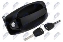 Дверная ручка наружная передняя левая CITROEN NEMO 2007-,FIAT DOBLO 2010-,FIORINO 2007-,QUBO 2008-,PEUGEOT BIPPER 2008-
