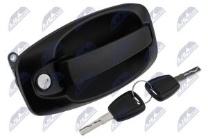 Дверна ручка зовнішня передня ліва CITROEN NEMO 2007-,FIAT DOBLO 2010-,FIORINO 2007-,QUBO 2008-,PEUGEOT BIPPER 2008-