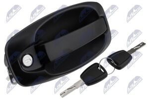 Дверна ручка зовнішня передня права CITROEN NEMO 2007-,FIAT DOBLO 2010-,FIORINO 2007-,QUBO 2008-,PEUGEOT BIPPER 2008-