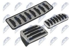Накладка на педалі LAND ROVER RANGE ROVER EVOQUE 2012-,RANGE ROVER VELAR 2017-,JAGUAR XE 2015-,XF 2017-,F-PACE 2016-