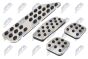 Накладка на педалі OPEL ASTRA H 2004-,ASTRA J 2009-,ASTRA K 2015-,INSIGNIA 2008-,MOKKA 2012-,CHEVROLET CRUZE 2008-,TRAX 2012-, фото 1 - интернет-магазин Auto-Mechanic