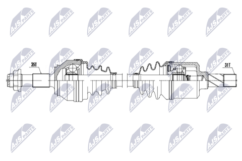 Полуось приводная CITROEN JUMPER 3.0HDI 06-, PEUGEOT BOXER 3.0HDI 06-, FIAT DUCATO 3.0D MULTIJET 06- Полуось приводная CITROEN JUMPER 3.0HDI 06-, PEUGEOT BOXER 3.0HDI 06-, FIAT DUCATO 3.0D MULTIJET 06-