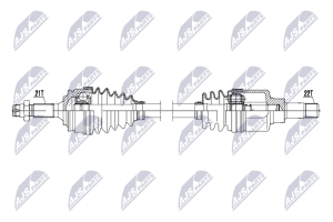Напіввісь приводна CITROEN C-ELYSSE 1.2 12-, PEUGEOT 301 1.2 12-