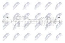 Напіввісь приводна CITROEN DS5 1.6HDI BLUEHDI,2.0HDI BLUEHDI 11-, PEUGEOT RCZ 1.6THP 10-