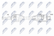 Напіввісь приводна FORD EDGE 2.0T ECOBOOST AWD 18-