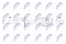 Напіввісь приводна FORD EXPLORER 11-19