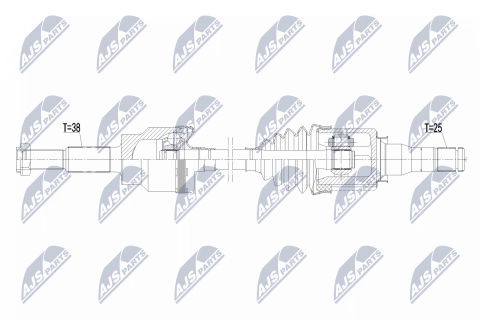 Напіввісь приводна FORD EXPLORER 11-19