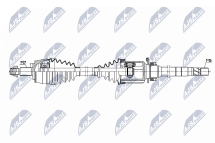 Напіввісь приводна FIAT 500X 1.6D MULTIJET 14-, JEEP RENEGADE 1.6CRD 14-