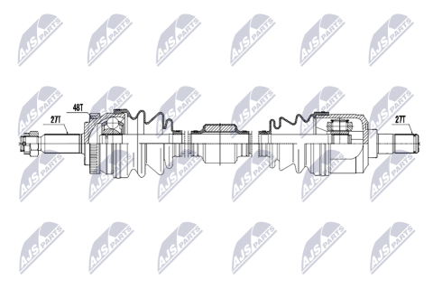 Полуось приводная HYUNDAI TUCSON 2.0 04-10, KIA SPORTAGE 2.0 04-10 Полуось приводная HYUNDAI TUCSON 2.0 04-10, KIA SPORTAGE 2.0 04-10