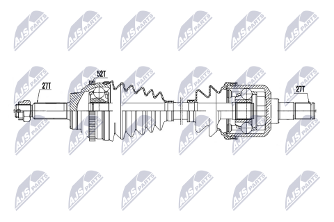 Полуось приводная HYUNDAI SANTA FE 2.0CRDI 113KM 01-06 Полуось приводная HYUNDAI SANTA FE 2.0CRDI 113KM 01-06