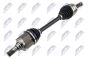 Напіввісь приводна MITSUBISHI OUTLANDER II 2.0 4WD,2.4 4WD 06-12, OUTLANDER III 2.0 2WD,4WD,2.4 4WD 12-22, PEUGEOT 4007 2.4 07-13, CITROEN C-CROSSER 2.4 08-12, фото 1 - интернет-магазин Auto-Mechanic