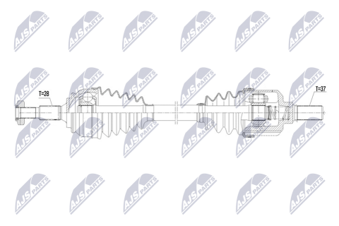 Напіввісь приводна PEUGEOT 308 II 2.0BLUEHDI 150KM 04.2017-, 308 II 2.0GT BLUEHDI 180KM 04.2017-