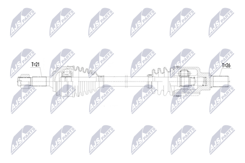 Напіввісь приводна PEUGEOT 301 1.6VTI 12-17, CITROEN C-ELYSSE 1.6VTI 12- Напіввісь приводна PEUGEOT 301 1.6VTI 12-17, CITROEN C-ELYSSE 1.6VTI 12-